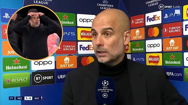 Pep Guardiola Says He Was 'Emotionally Damaged' By Bayern Victory