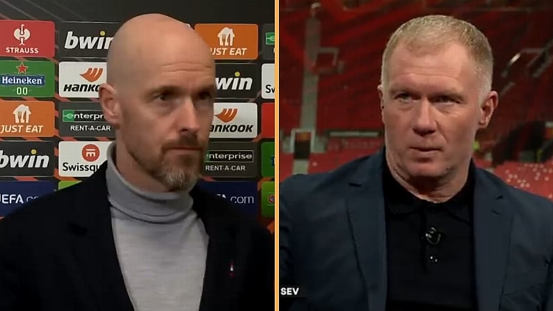 Paul Scholes Points Out Erik Ten Hag 'Disaster' That Cost Man United Against Sevilla