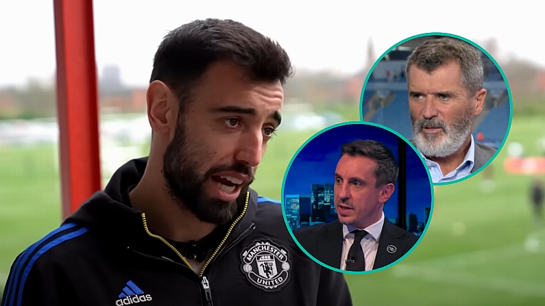 Bruno Fernandes Gives Pointed Response To Keane And Neville Criticism