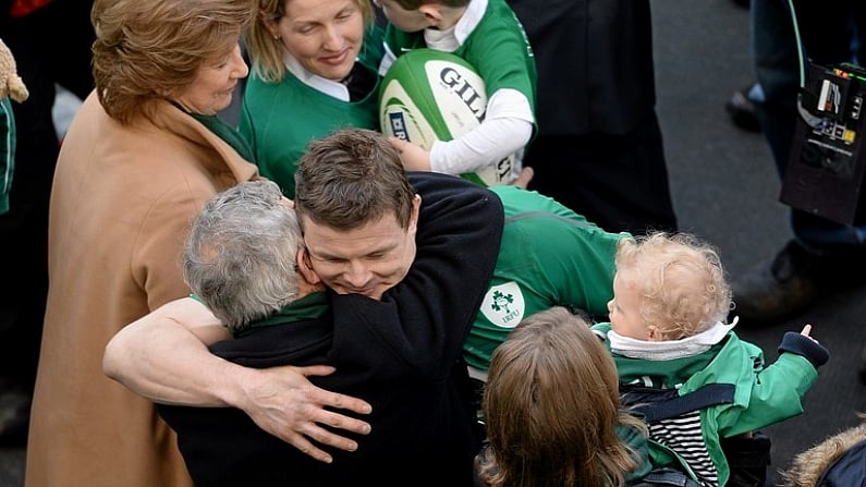 Brian O'Driscoll Elated That Father Will Be Handed Overdue Ireland Cap