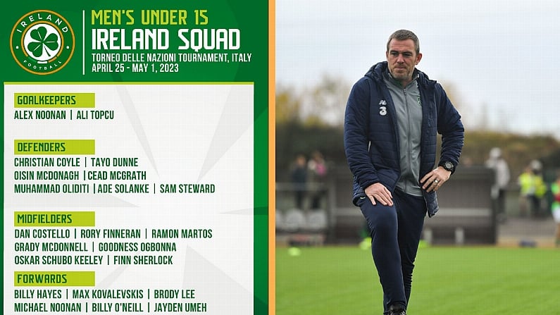 From Monaco To The Ireland U15s: Richard Dunne's Son Tayo Gets His First Call-Up