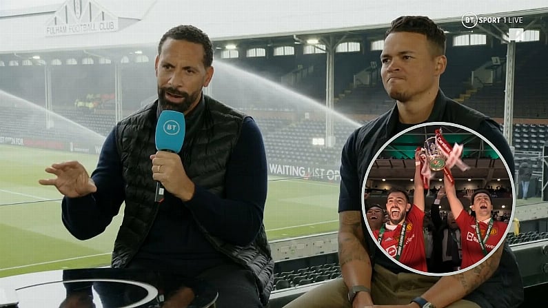 Rio Ferdinand Doubles Down On United v Arsenal Hot Take