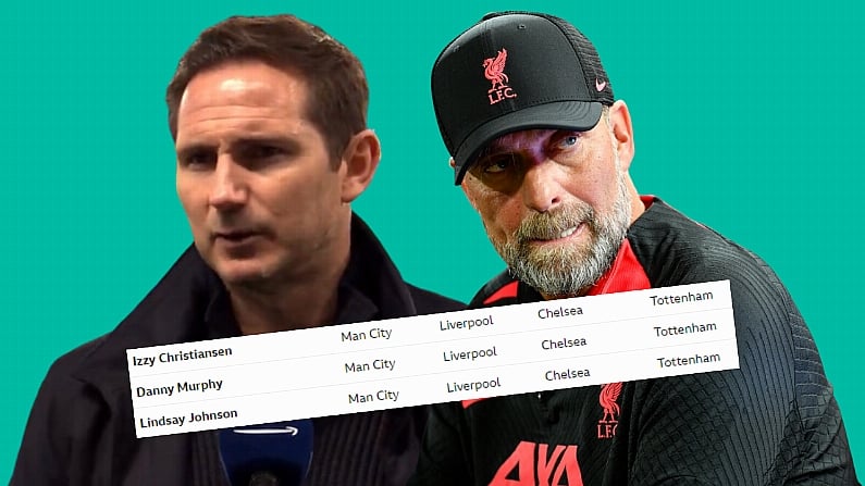 BBC Pundits' Top Four Predictions From August Look Pretty Mad Now