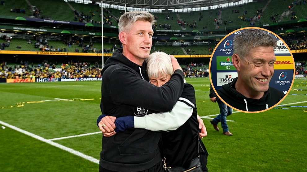 Ronan O'Gara on sharing win with his mum