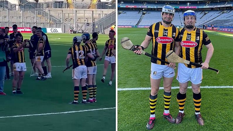 Man On Stag Dressed As Kilkenny Player Gets Onto Croke Park Pitch