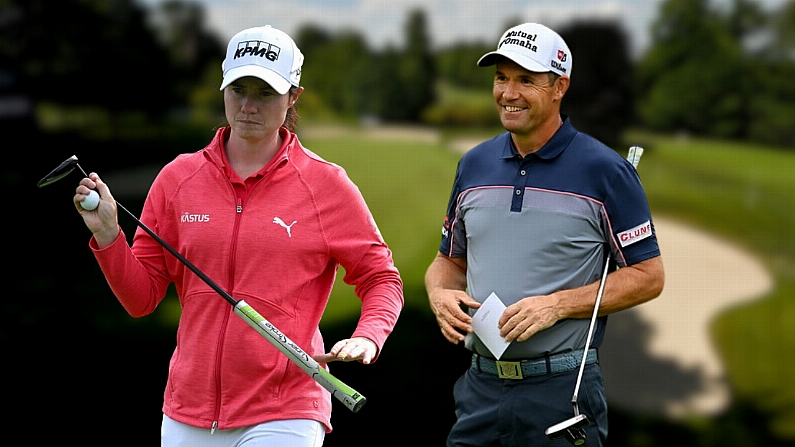 Padraig Harrington Explains How He Helped Leona Maguire Last Year