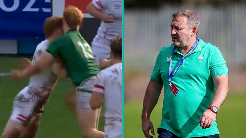 Ireland U20s Head Coach Calls Out Officials For Missing Multiple High Shots