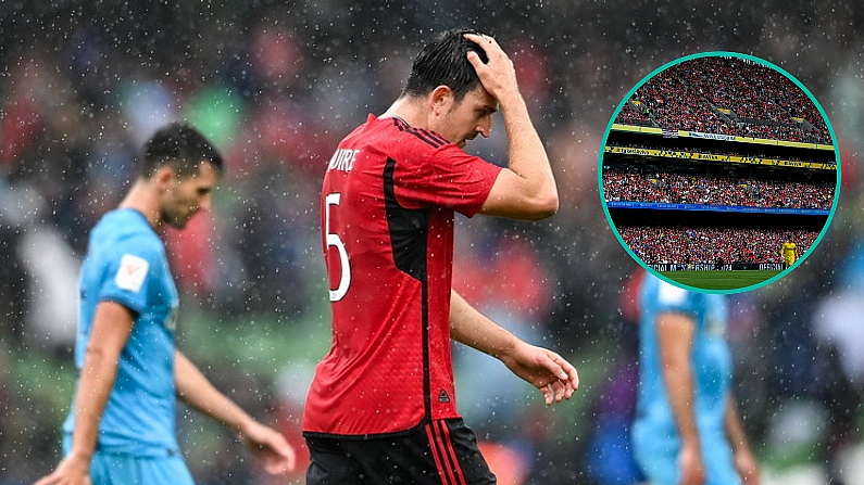 Harry Maguire Bizarrely Booed By Irish Man United Fans At Aviva