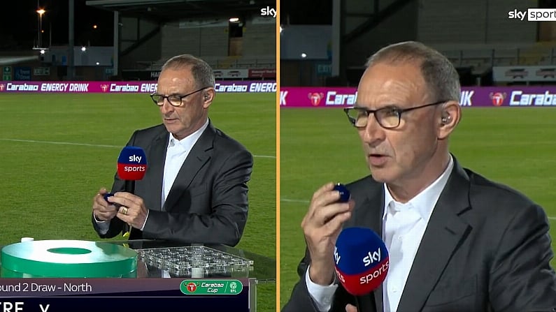 Martin O'Neill Earns Rod Stewart Comparisons After Bizarre EFL Cup Draw Antics