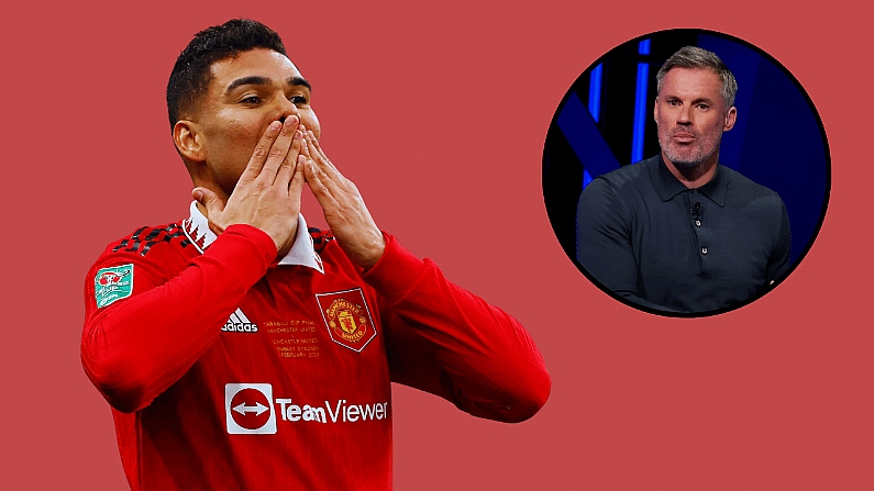 Manchester United Fans Hammer Jamie Carragher For Bold Casemiro Take