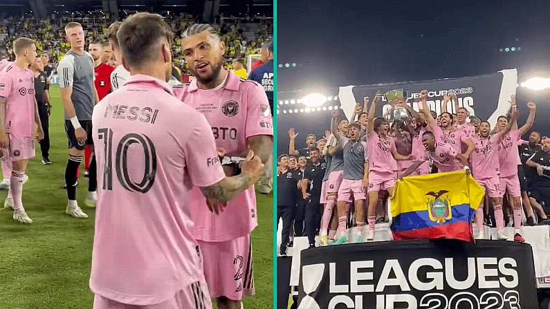 Lionel Messi Produced Classy Gesture To Teammate After Leagues Cup Win