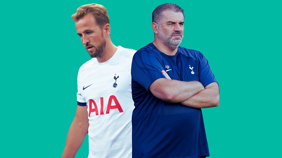 Ange Postecoglou Harry Kane Spurs