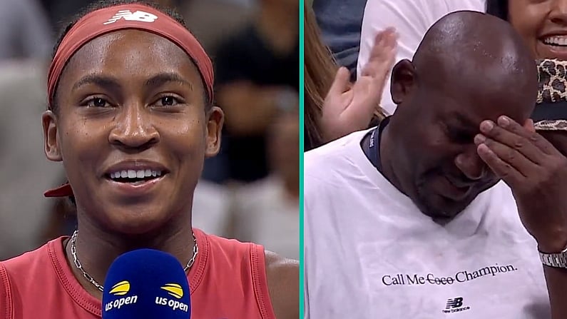 Coco Gauff Embarrasses Dad In Victory Speech After Maiden Grand Slam Win