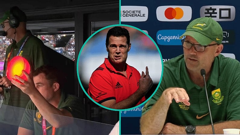 South Africa Coach Reveals Munster Origins Of Odd Rugby World Cup Tactic