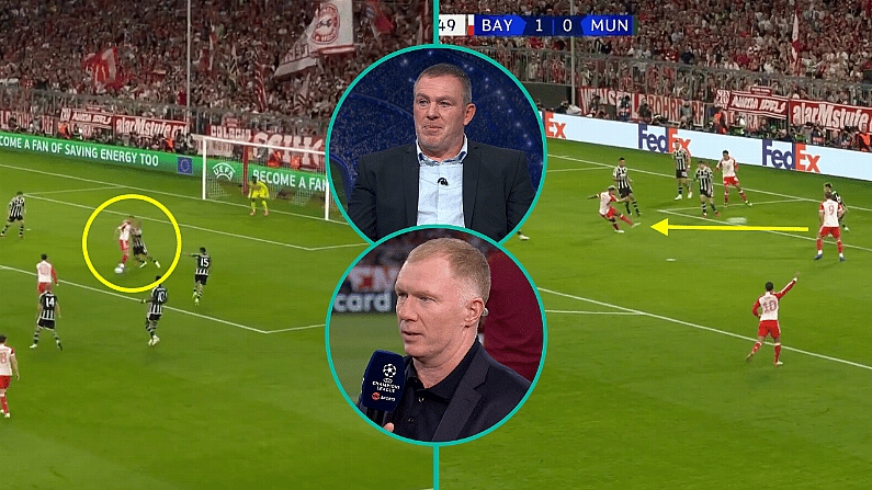 Dunne & Scholes Point Out Manchester United Man's Poor Role In Two Bayern Goals