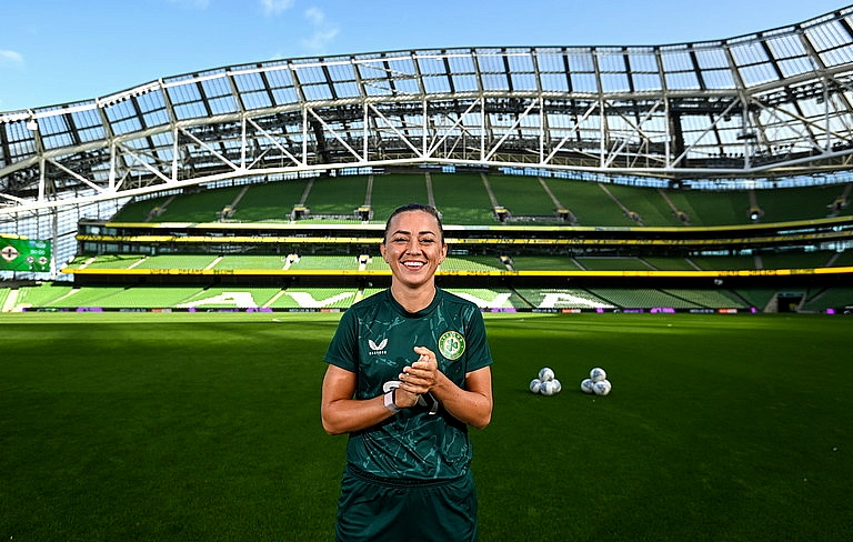 Katie McCabe Aviva Stadium