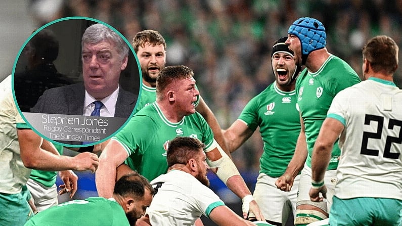 Ireland Fans Will Be Shocked To Hear Stephen Jones' Favourite Player At RWC