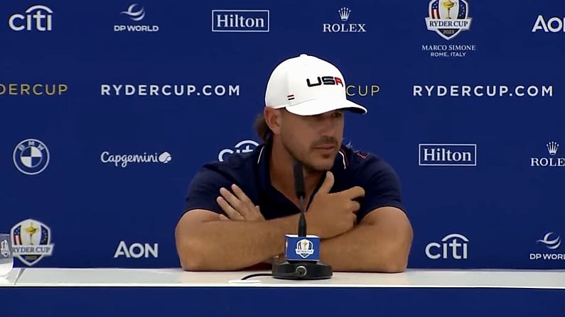 Brooks Koepka Was Less Than Complimentary About Mentality Of Other Ryder Cup Stars