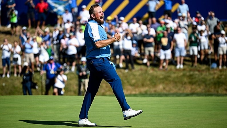 'Fiery' Shane Lowry Delighted To Win Point For Europe In Ryder Cup