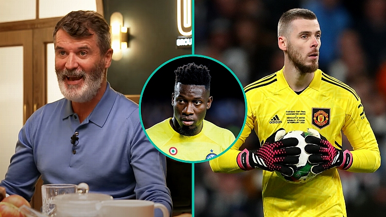 Roy Keane Couldn't Resist De Gea Jab During Andre Onana Debate