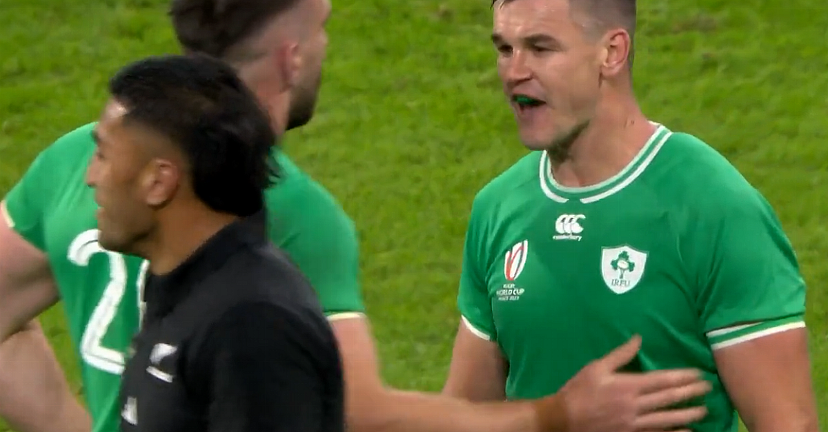 Johnny Sexton Involved In Angry Exchange With Rieko Ioane After Ireland Lost To All Blacks | Balls.ie