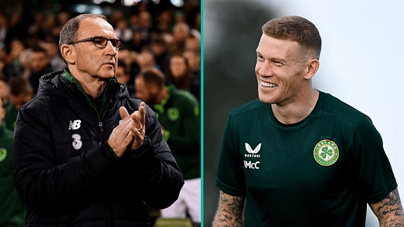 Martin O'Neill Sums Up The Remarkable Bravery Of James McClean Poppy Stance