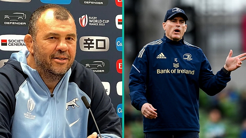 Cheika Acknowledges Role Played By Leinster In Helping Argentina To World Cup Semi