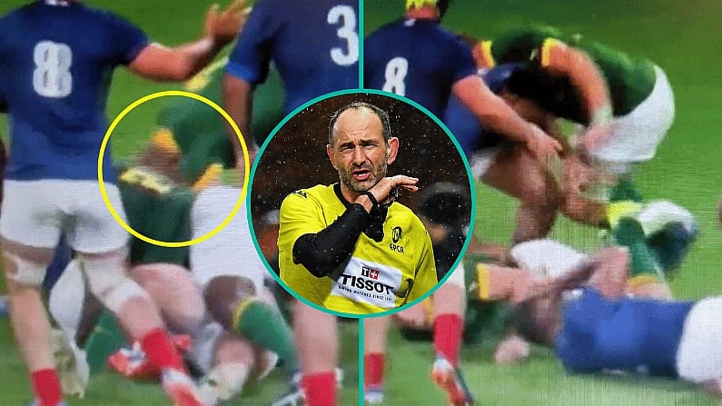 Romain Poite Says South Africa Should Have Received Red Card During France Win