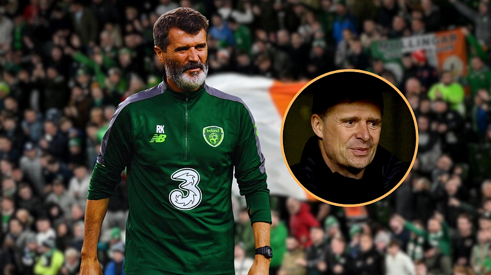 Roy Keane Niall Quinn Ireland