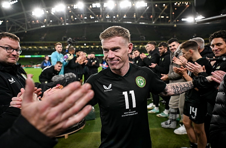 ireland new zealand football james mcclean