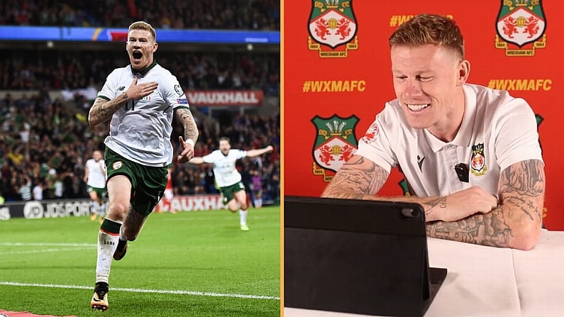 James McClean Had Cheeky Jab For Wrexham Choosing Favourite Ireland Goal