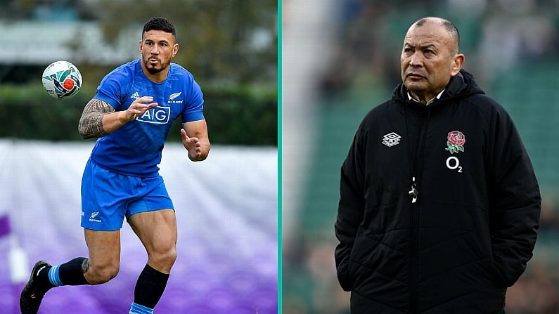 Sonny Bill Williams Labels Eddie Jones A 'Disgrace' Over Japan Move