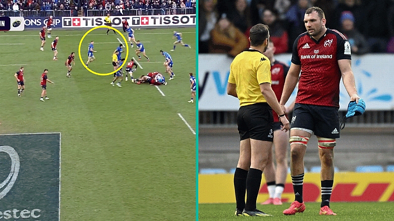 Tadhg Beirne Feels Referee Ignored Clear Infringement During Controversial Try In Munster Loss