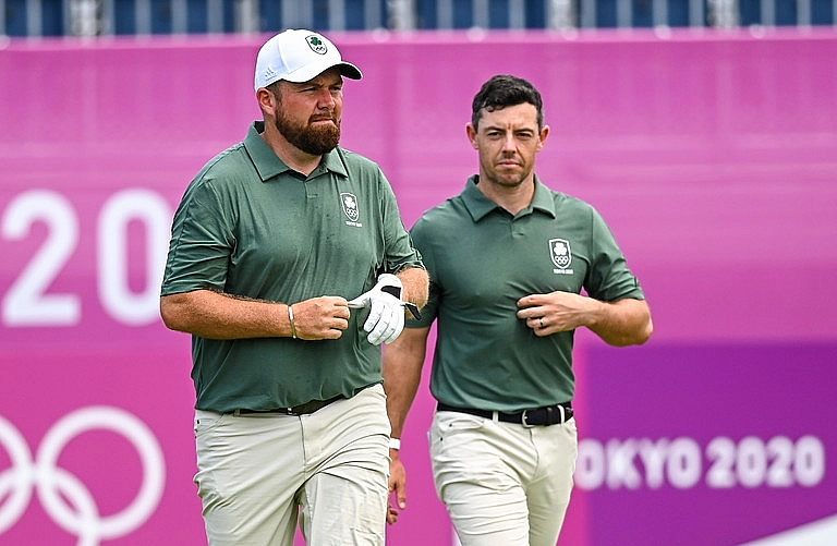 Shane Lowry Rory McIlroy Tokyo 2020