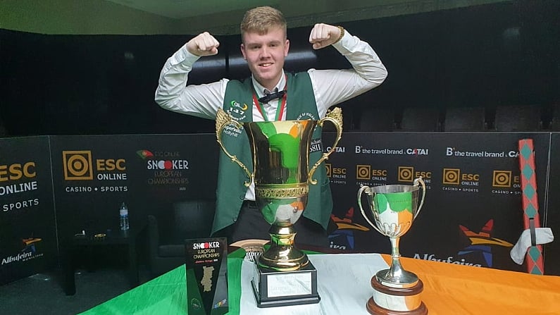 Cork 18-Year-Old Wins The European U21 Snooker Championship