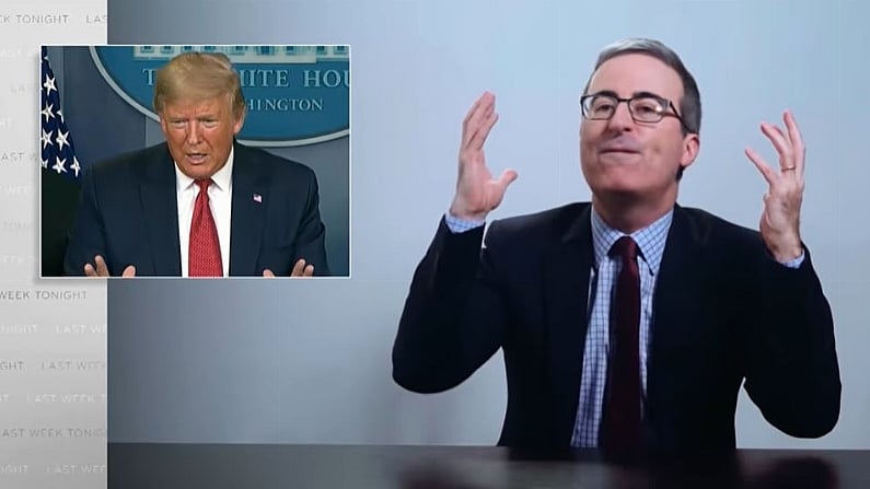 John Oliver Rips Trump's Response To Coronavirus Crisis