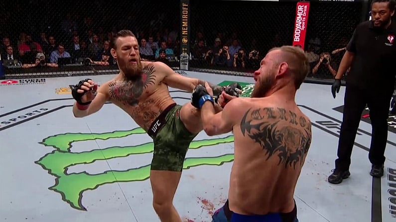 Conor McGregor Finishes Cowboy Cerrone In 40 Seconds