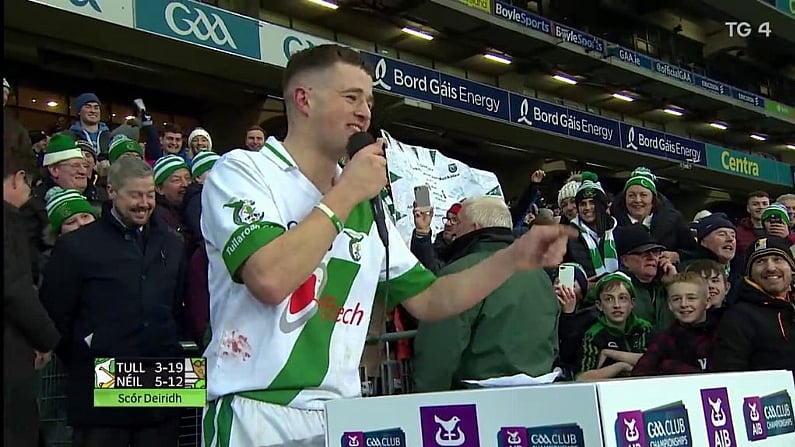 Shane Walsh Gave The Most Entertaining Captain's Speech Croke Park Has Seen