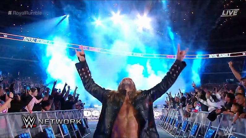 Last Night's Royal Rumble Featured One Of The Greatest Surprise Entrants In Its History