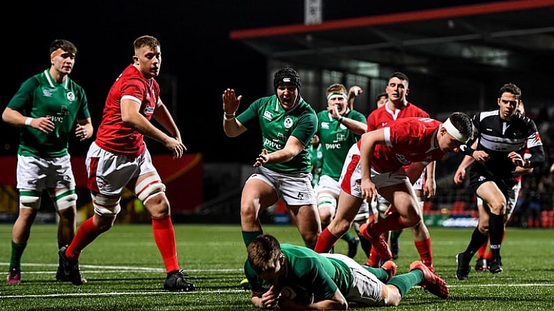 As It Happened - Follow Ireland Vs Wales In The U20 Six Nations