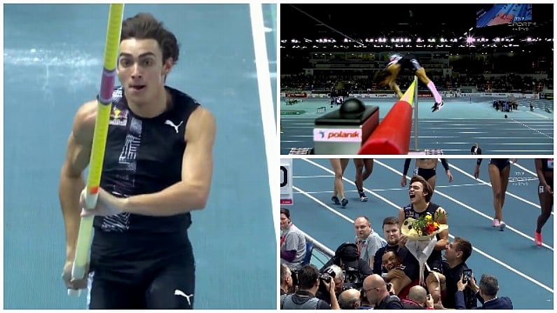 Magic Scenes As 20-Year-Old Mondo Duplantis Breaks Pole Vault World Record