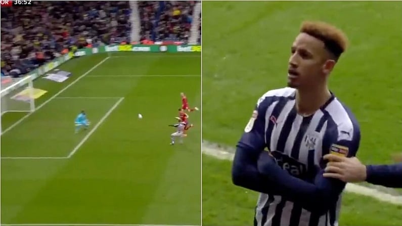 Callum Robinson's First Goal For West Brom Was An Absolute Stunner