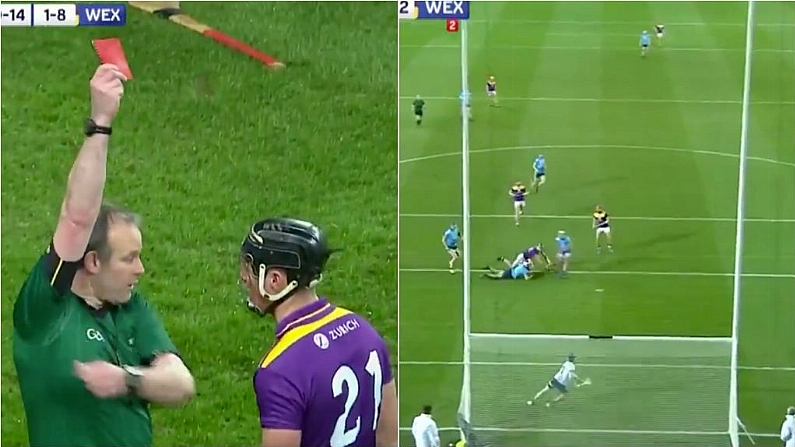 Late Drama In Dublin Vs Wexford Sees Winning Goal & Three Red Cards