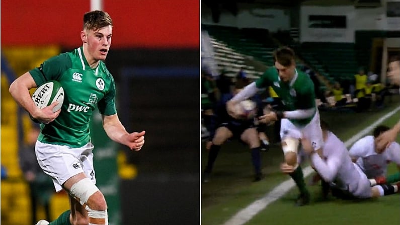 Sensational Offload From Bright Ulster Prospect Epitomises This Ireland Team