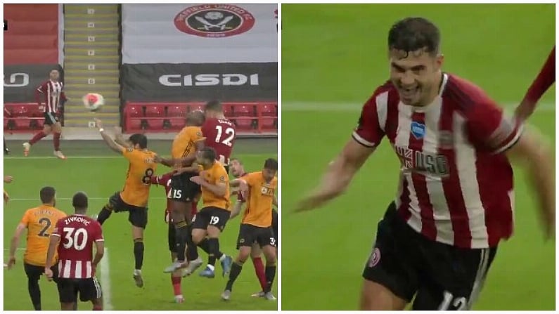 John Egan Scores Massive Sheffield United Goal With Last Gasp Header