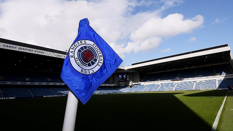 Some Rangers Supporters Were Unhappy That Their Players Took A Knee Last Night