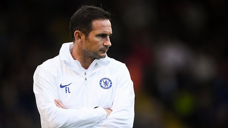 10 July 2019; Chelsea manager Frank Lampard during a friendly match between Bohemians and Chelsea at Dalymount Park in Dublin. Photo by Ramsey Cardy/Sportsfile