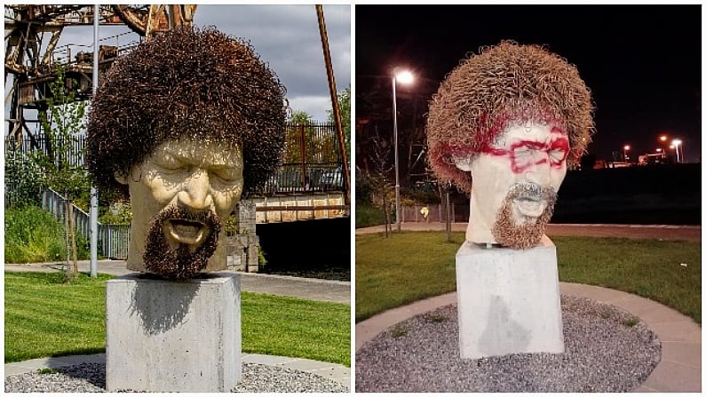 Luke Kelly Statue Vanadlised For The Fourth Time