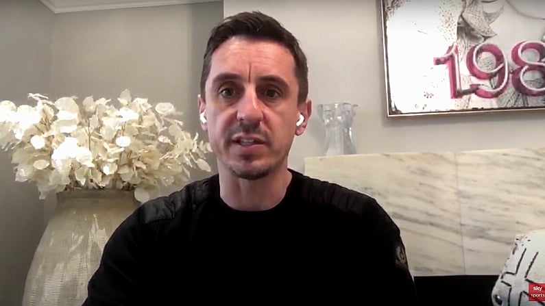 Gary Neville Talks Up Idea Of Finishing Premier League Season Abroad