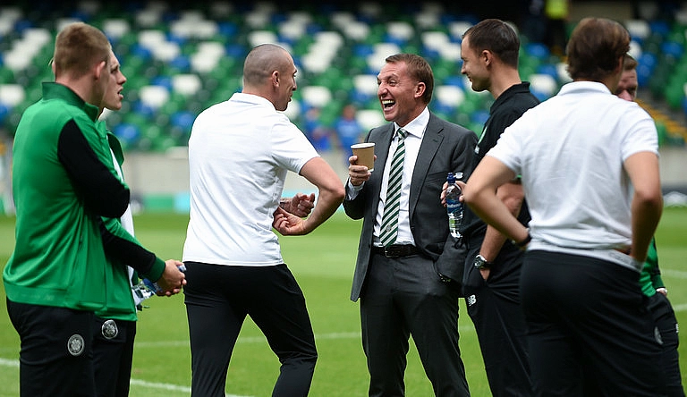 brendan rodgers scott brown meeting celtic